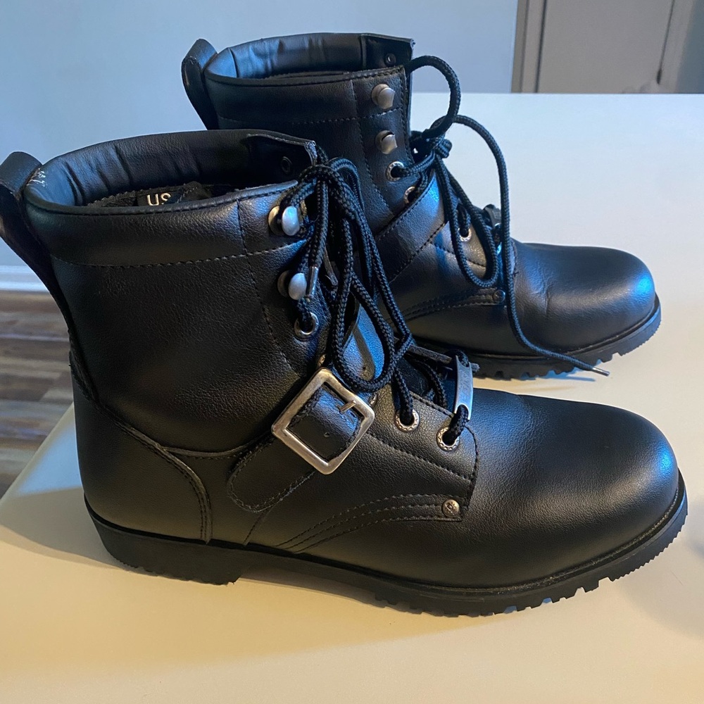 Bilt to ride highway motorcycle boots size 12 Men
